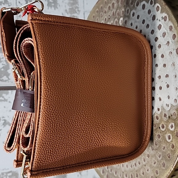 MWC-077B Tweed Crossbody Bag - Picture 2 of 2